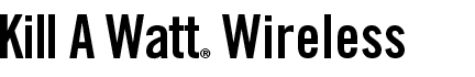 Kill A Watt Wireless