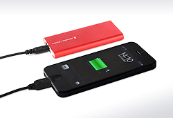 Rechargeable Pocket Warmer Charging phone
