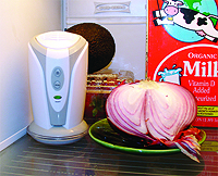 Refrigerator IonizAir in use photo