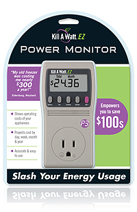 Kill A Watt EZ Electricity Usage Monitor to Calculate Cost and Forecasts 