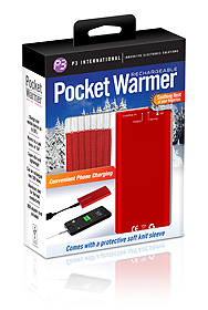 Rechargeable Pocket Warmer Package